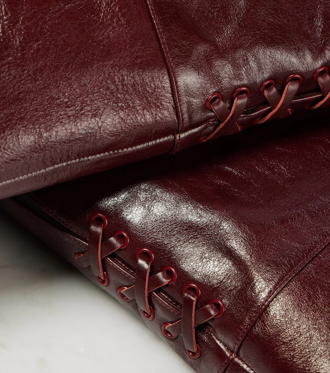 Chloé - Eve 85 leather over-the-knee boots