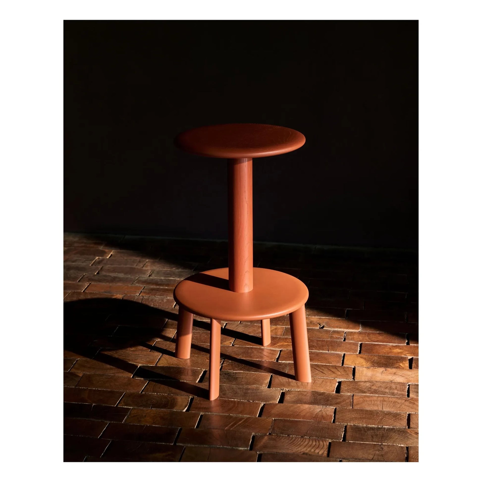 & Tradition - Solid Stool AV40 75 cm, Anderssen &amp; Voll | Red