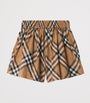 Burberry Kids Cotton Check Shorts (3-12 Years)