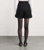 Max Mara Black Mesh Jersey Shorts