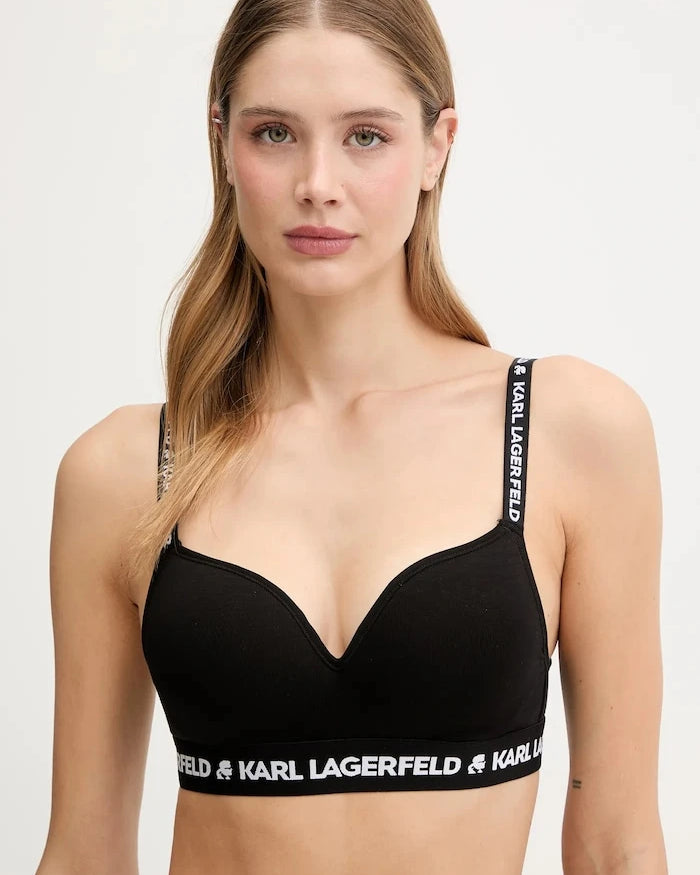 Karl Lagerfeld LOGO PADDED Sütyen