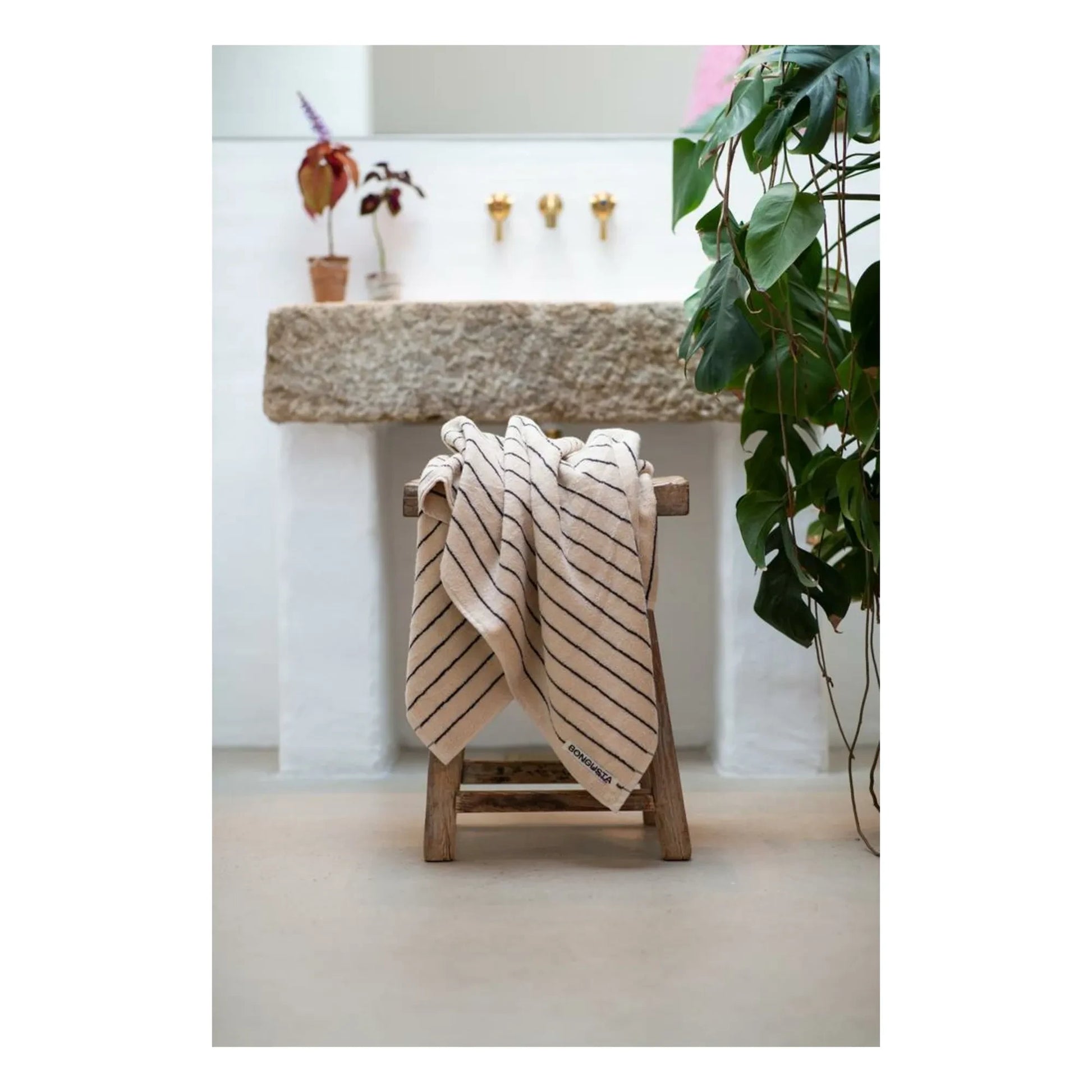 Bongusta - Naram bath towel | Cream