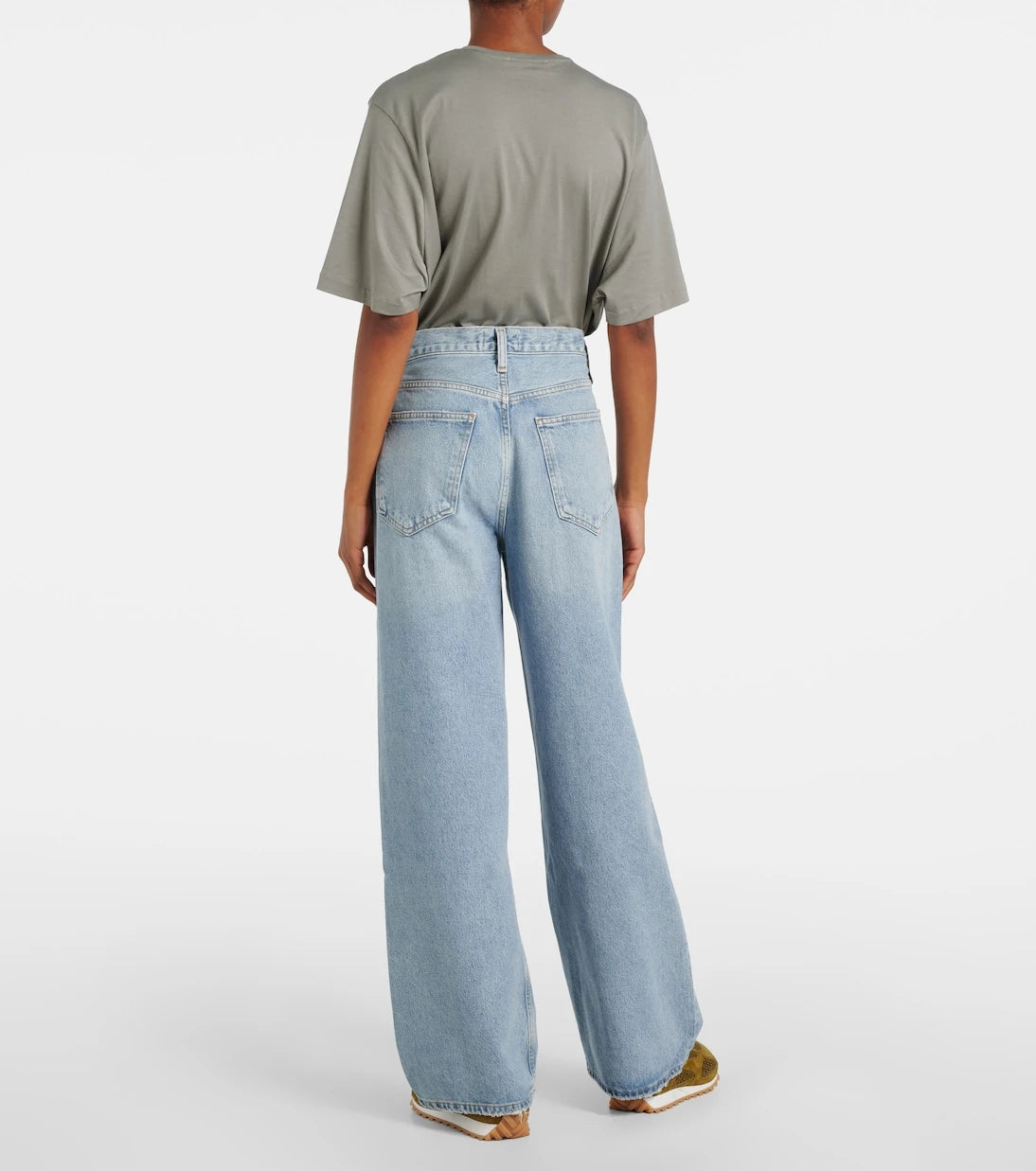 Agolde - جينز Low Slung Baggy بقصة خصر متوسطة الارتفاع