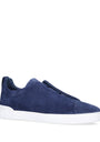 Suede Triple Stitch Sneakers