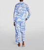 Desmond & Dempsey Blue Long Pyjama Set