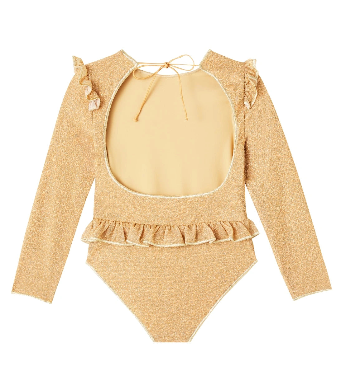 Oséree Kids - Lumière ruffled rashguard swimsuit