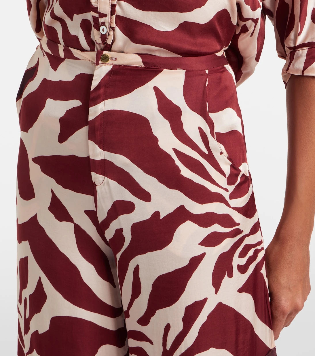 Poupette St Barth - Clea animal-print palazzo pants