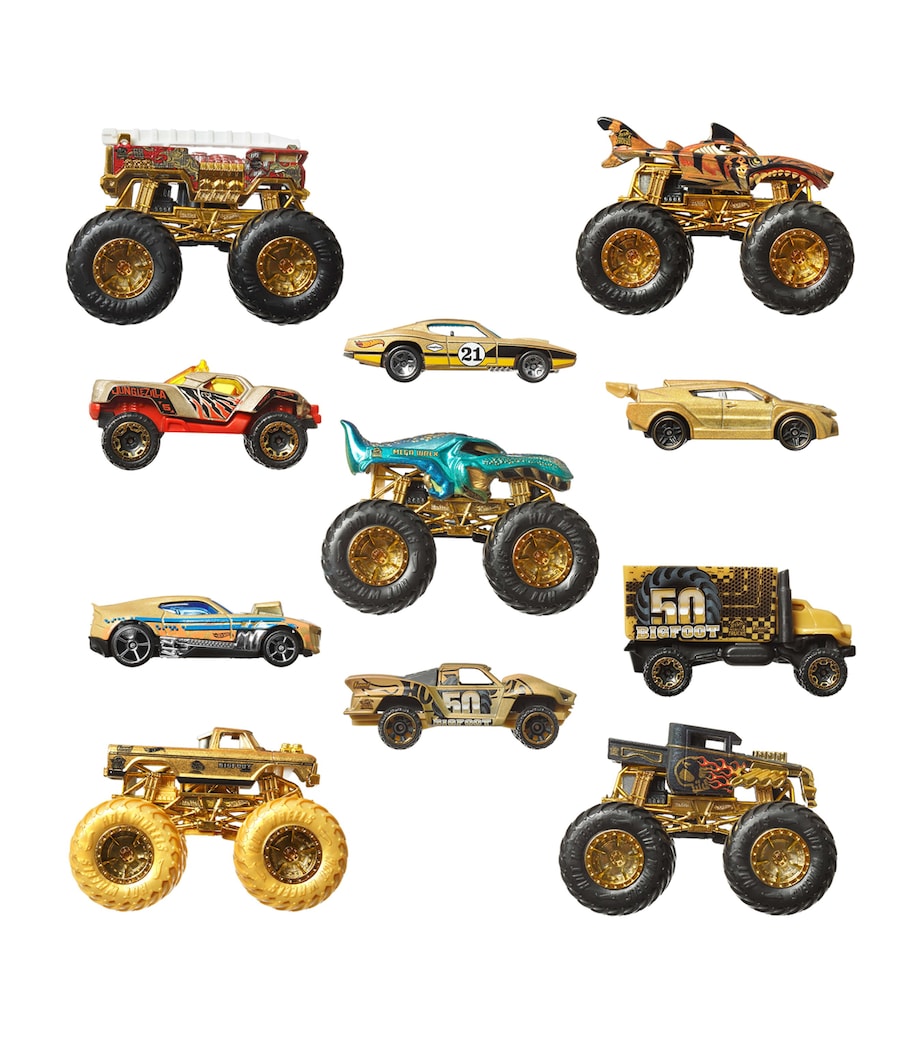 Hot Wheels Monster Trucks Trophy Champions Collection