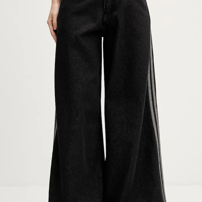 adidas Originals дънки wide leg дамски Firebird