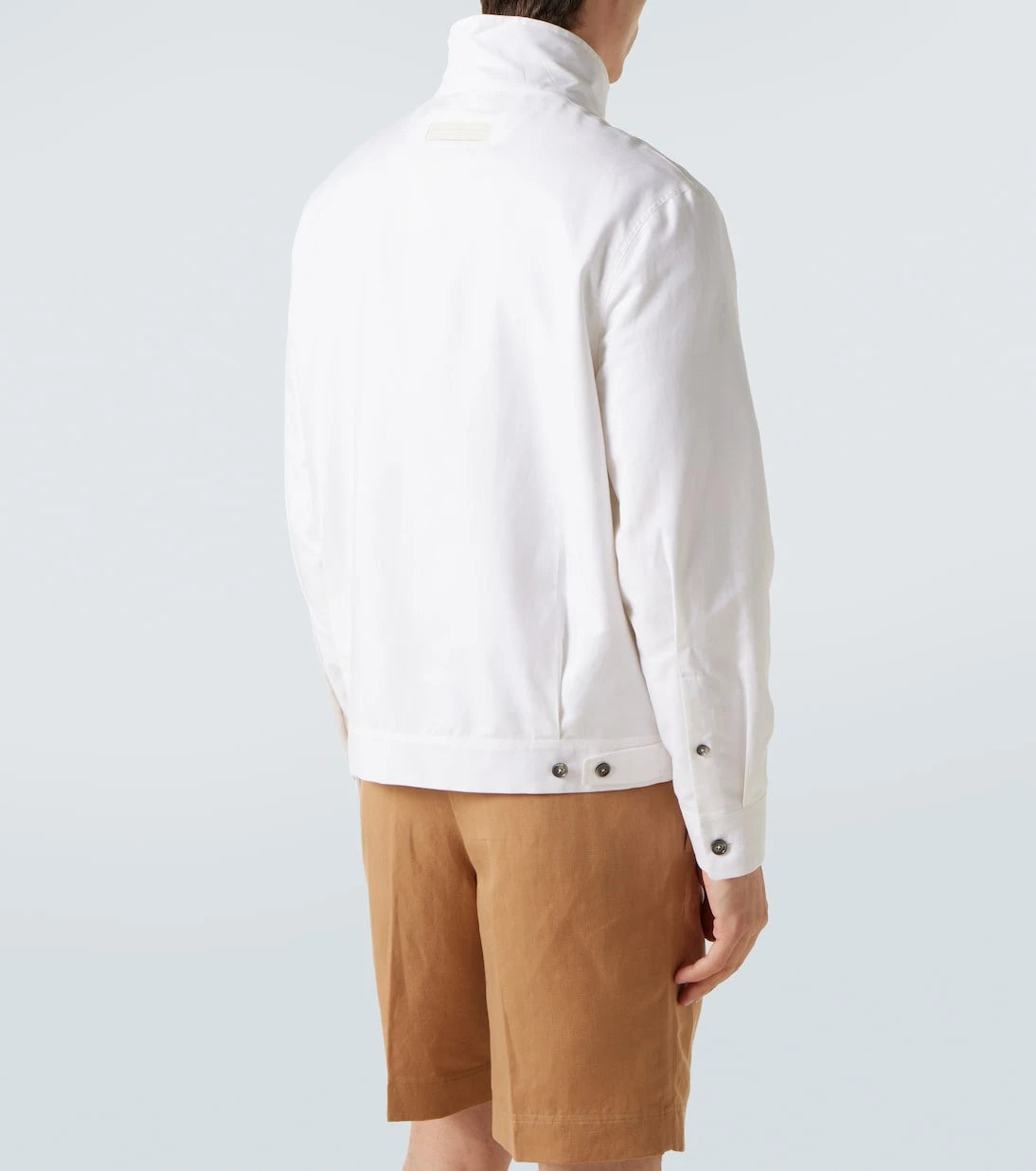 Zegna - Cotton, linen, and silk jacket