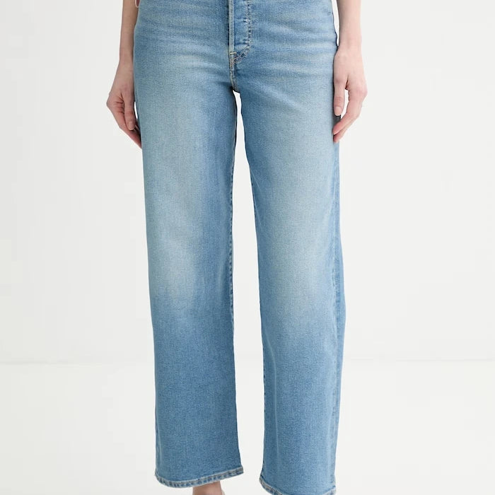 Дънки Levi's RIBCAGE STRAIGHT ANKLE