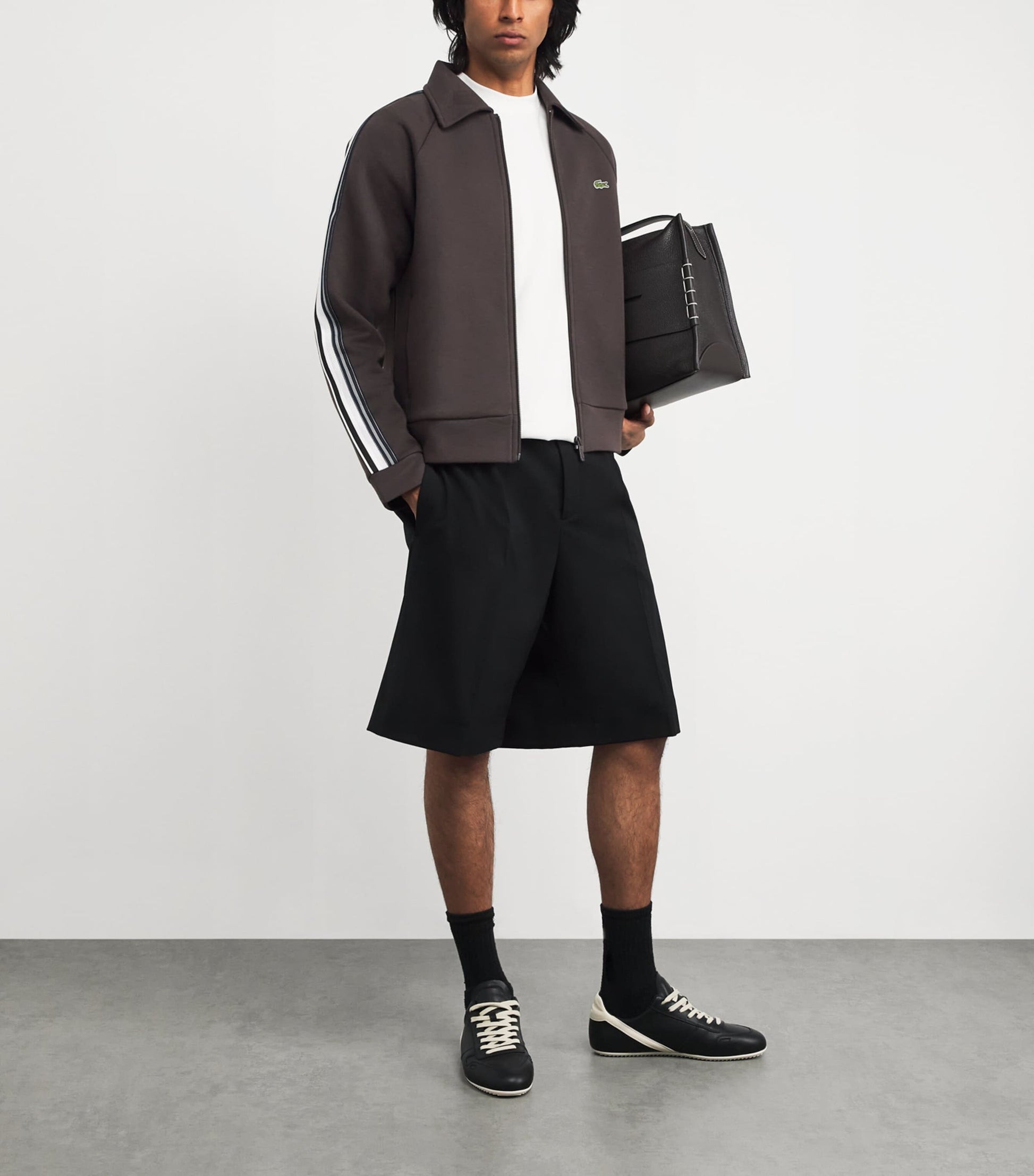 Cotton-Blend Track Jacket