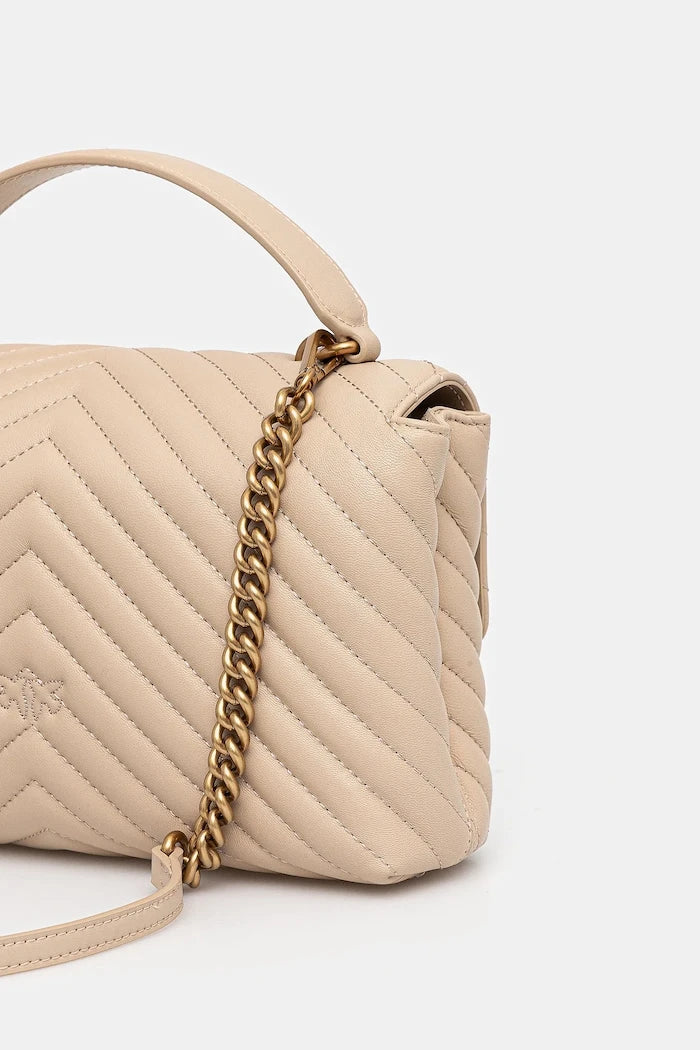Pinko kadın deri crossbody çanta