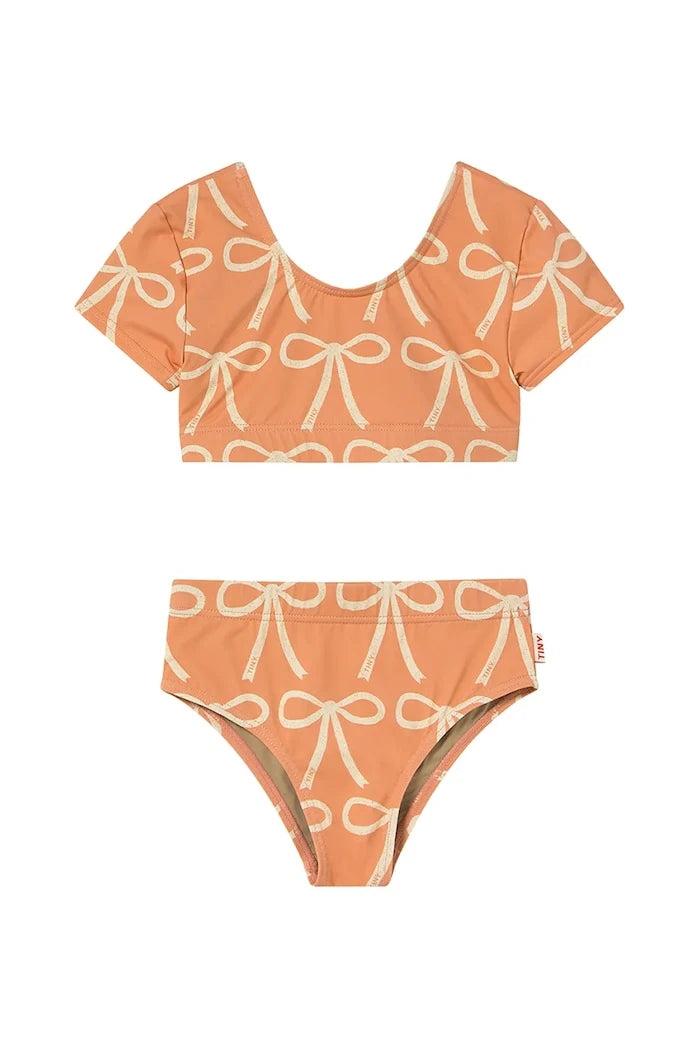 Tinycottons BOWS SWIM SET İki Parçalı Çocuk Mayo
