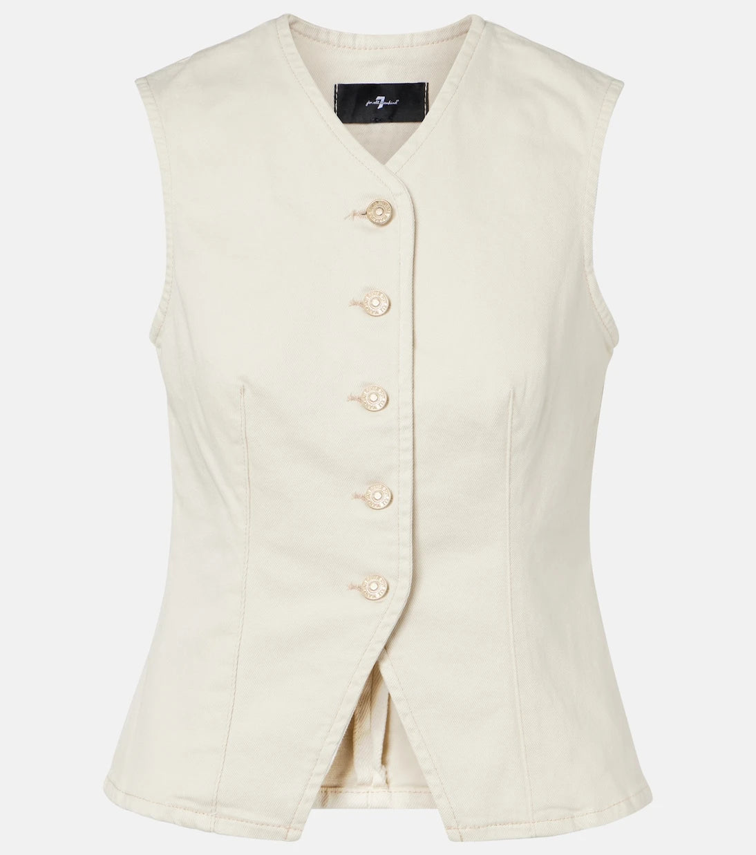 7 For All Mankind - سترة الدنيم Lady