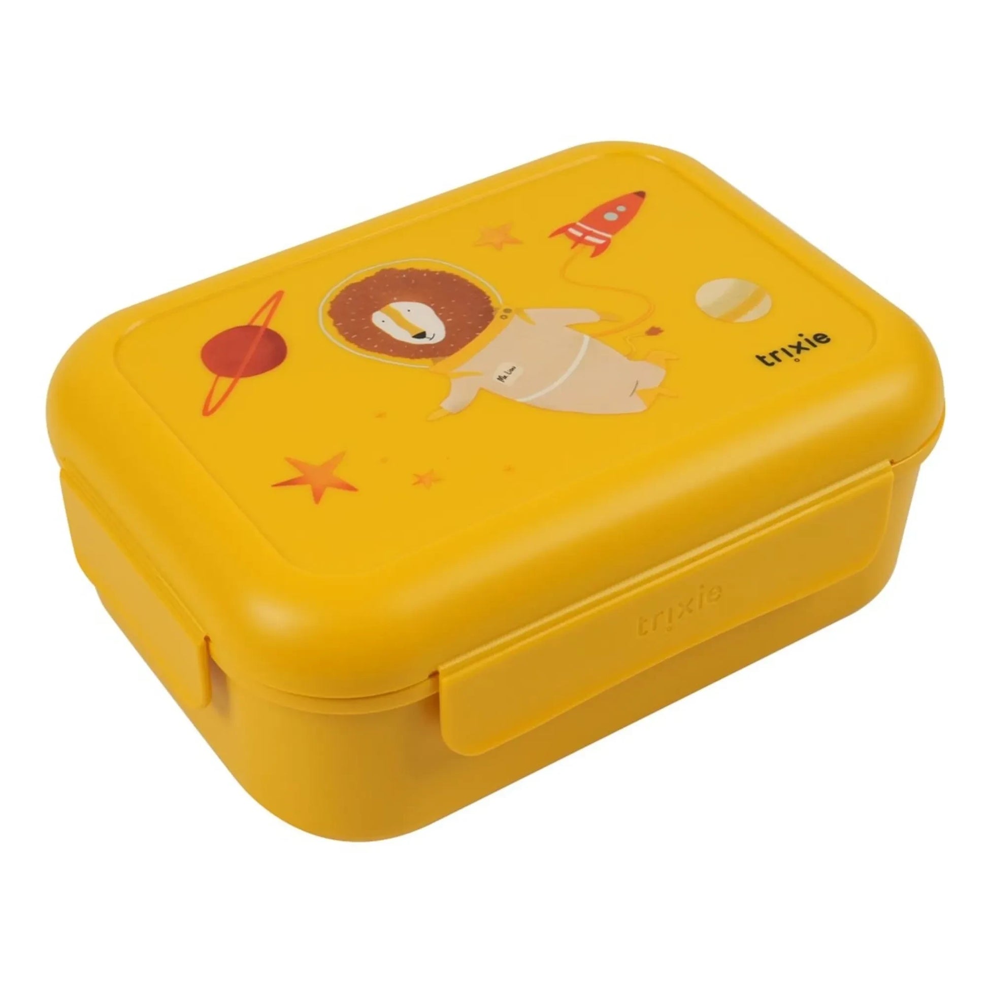 Trixie - Lunch Box Clips Spaceman Mr. Lion | Yellow