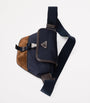 Small Re-Nylon and Leather Cross-Body Bag