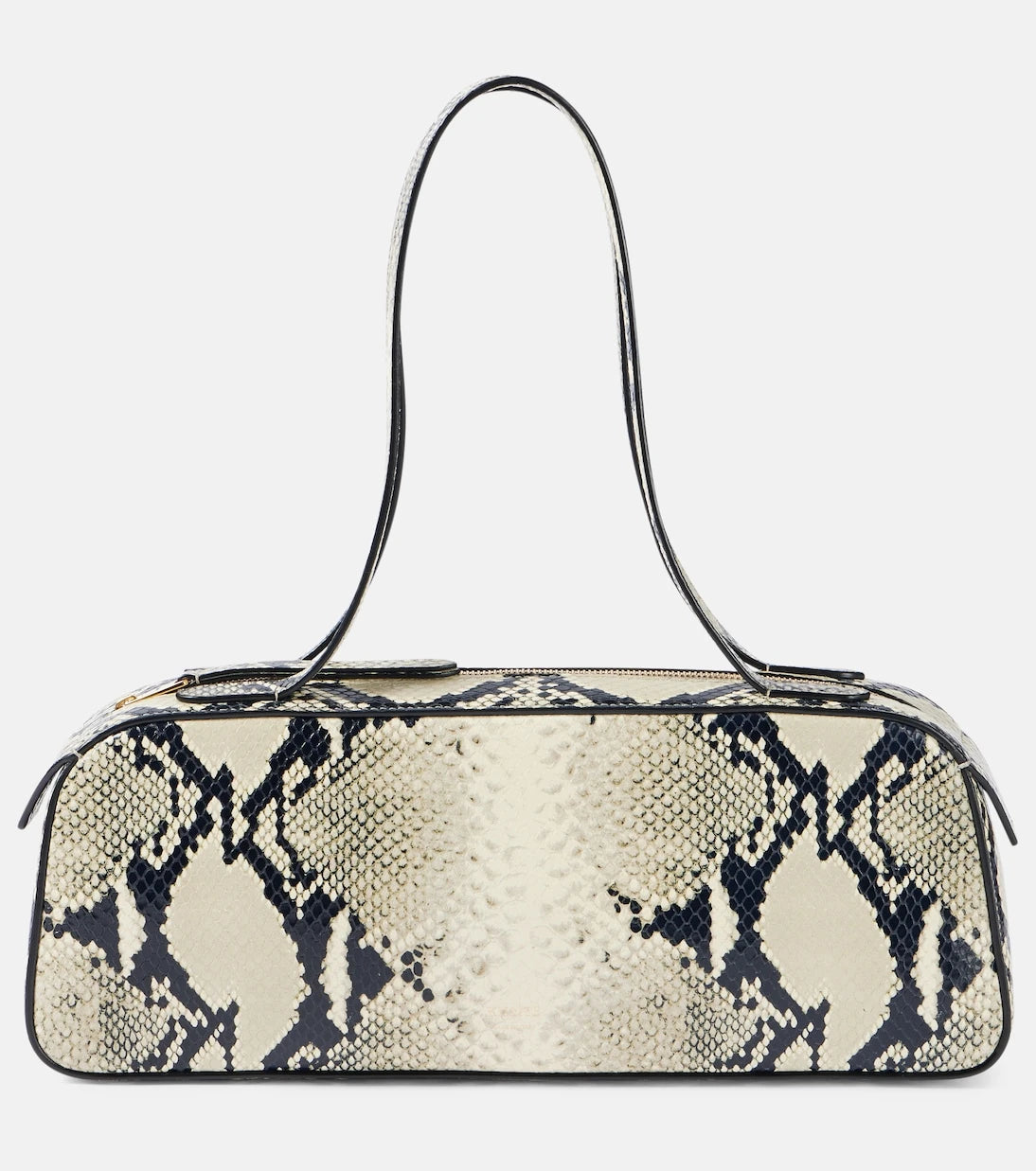 Khaite - Simona snake-effect leather shoulder bag