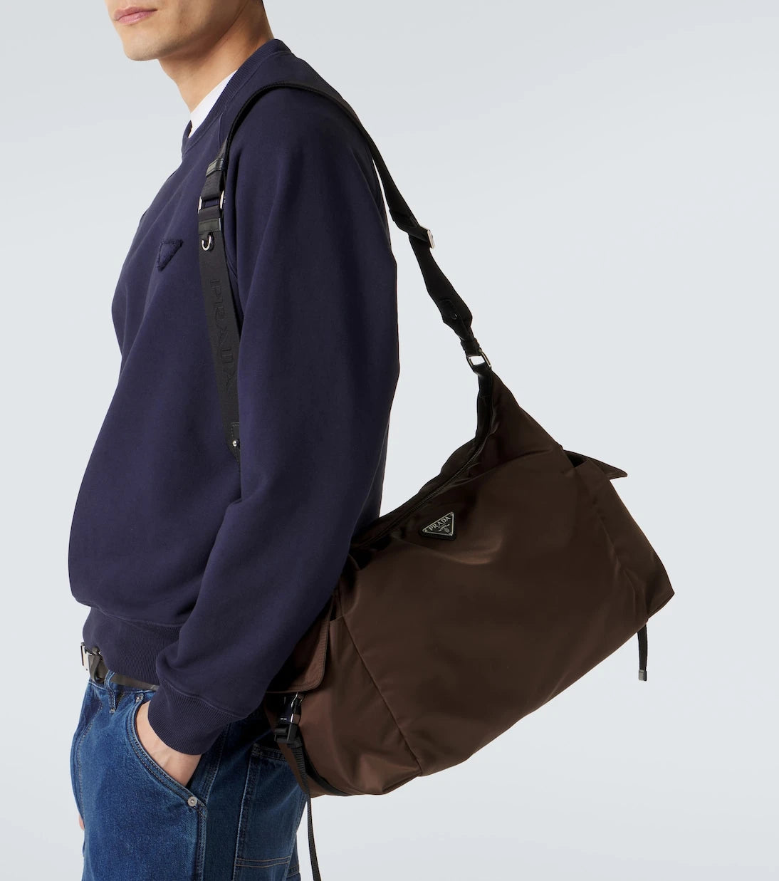 Prada - Prada Explore Re-Nylon shoulder bag