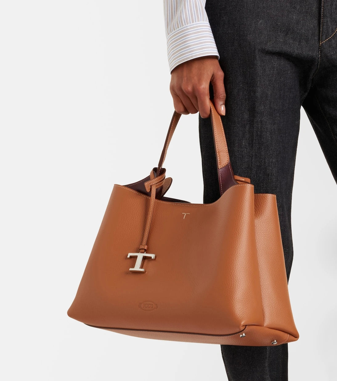 Tod's - Apa Medium leather tote bag