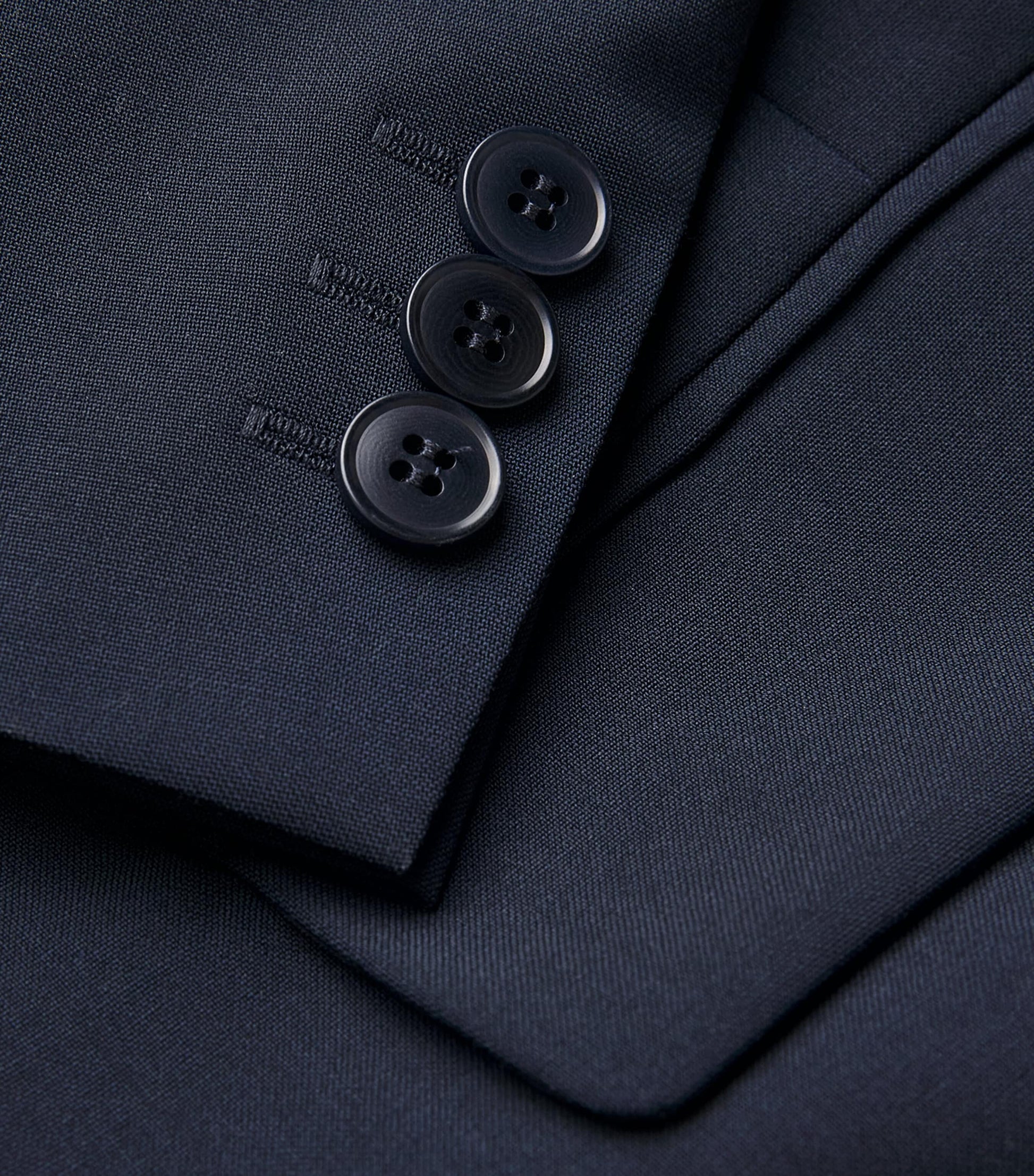 Blue Virgin Wool Blazer