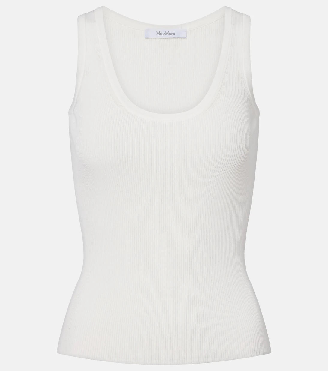 Max Mara - Ribbed-knit jersey tank top