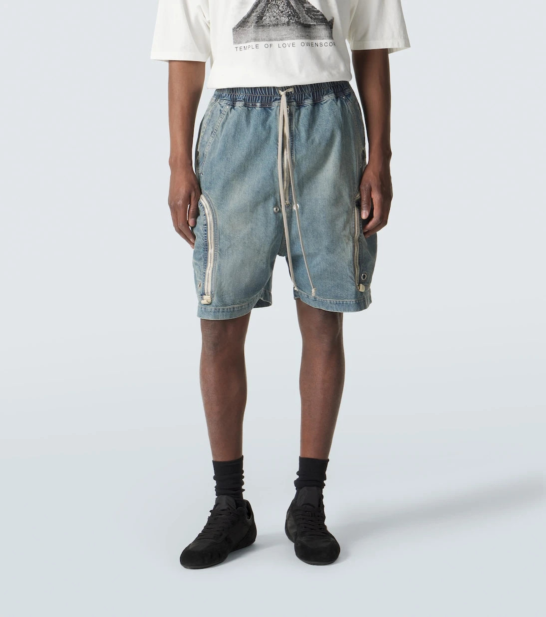 شورت قطني من Rick Owens - Drkshdw