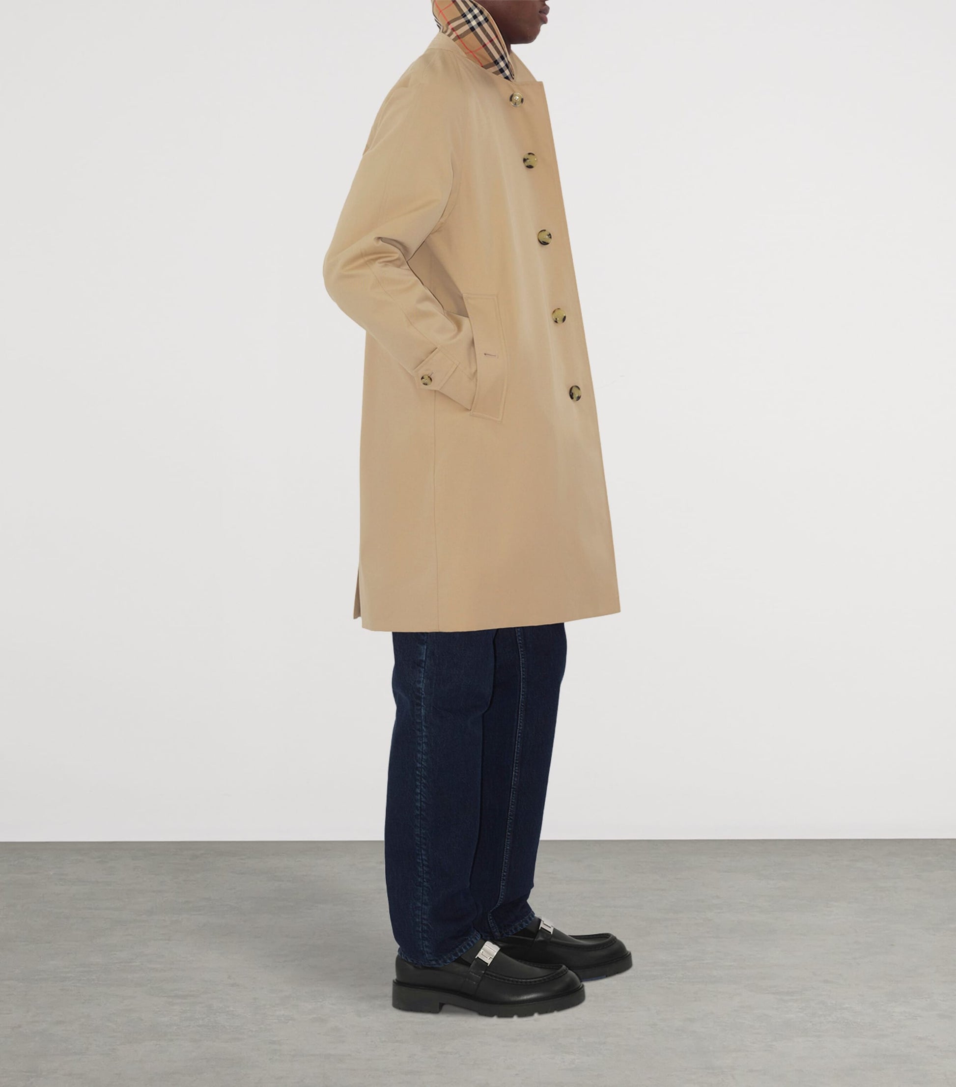 Mid-Length Camden Heritage Car Coat HONEY