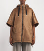 Max Mara Beige Hooded Cape