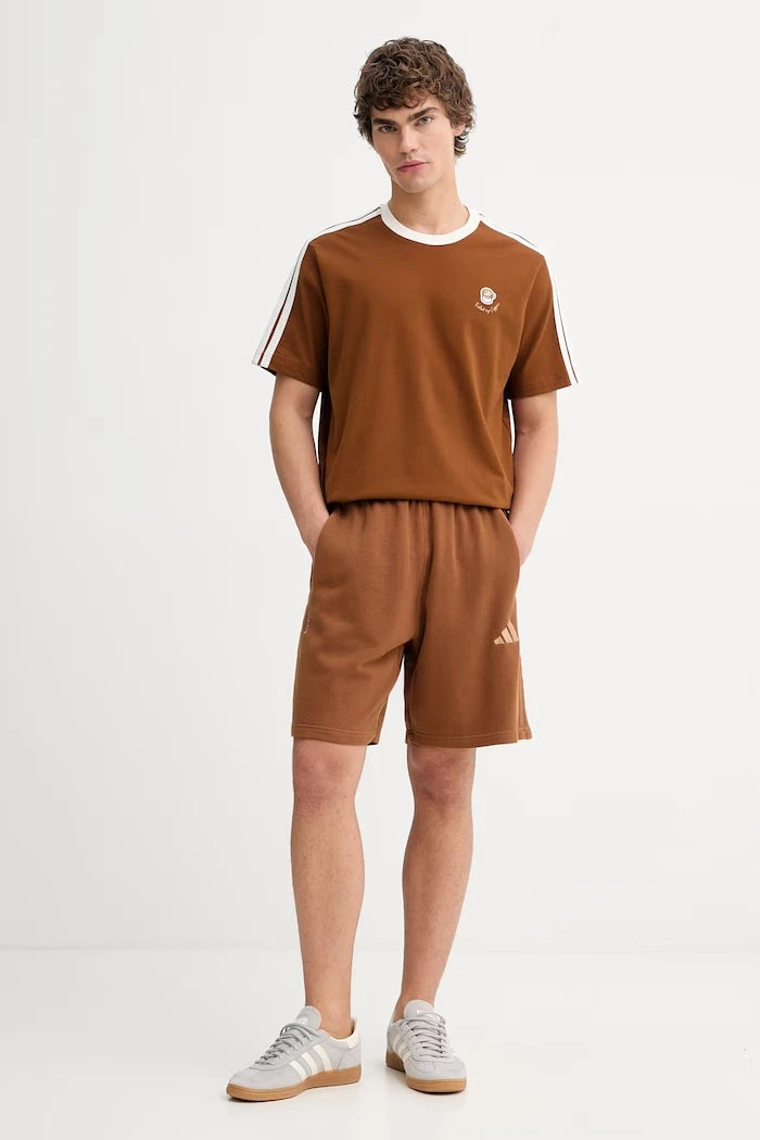 Памучен къс панталон adidas