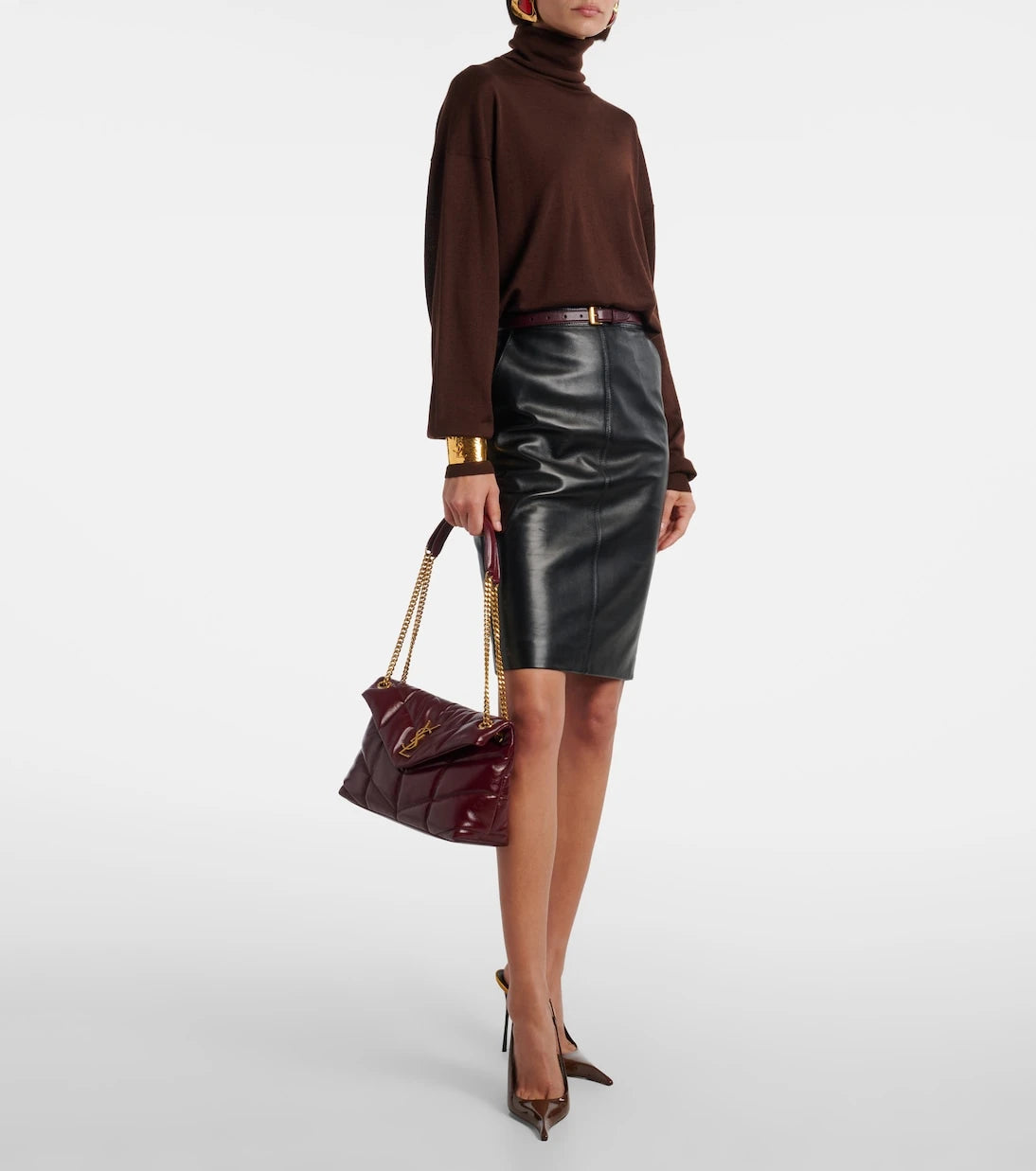 Saint Laurent - Puffer Small leather shoulder bag
