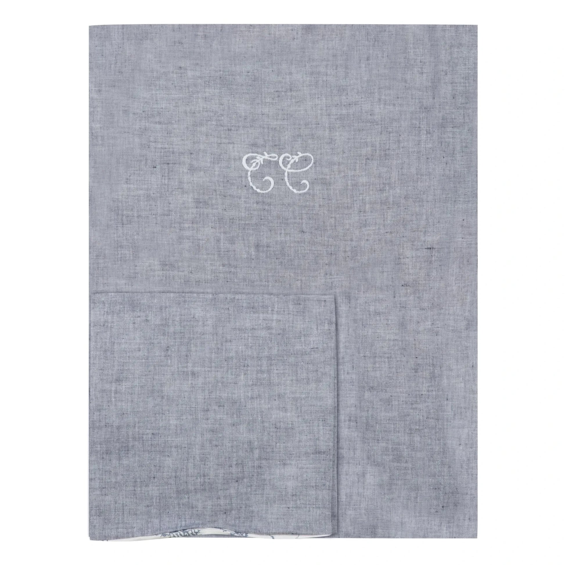 Tartine et Chocolat - Feuillage bed linen set | Grey