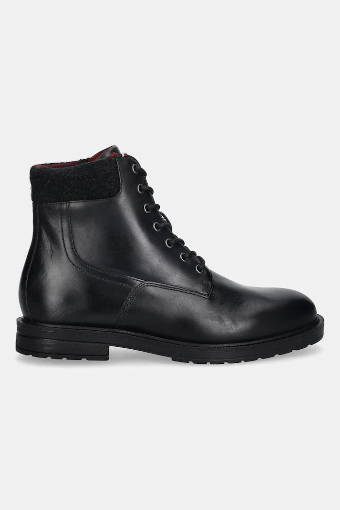 Tommy Hilfiger CLEATED HILFIGER W LTH BOOT Deri Trekking Bot