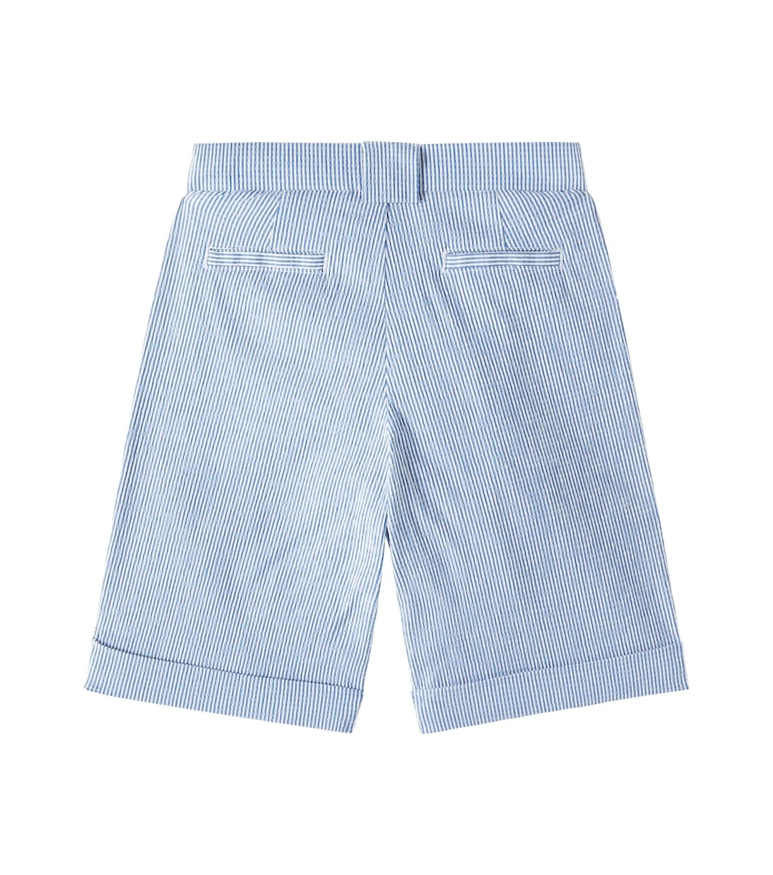Balmain Kids - Logo cotton-blend Bermuda shorts