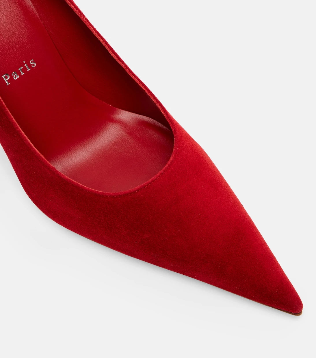 Christian Louboutin - Kate Max 85 suede pumps