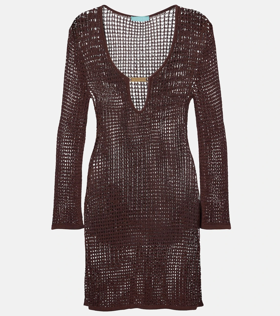 Melissa Odabash - Ellis keyhole scalloped minidress