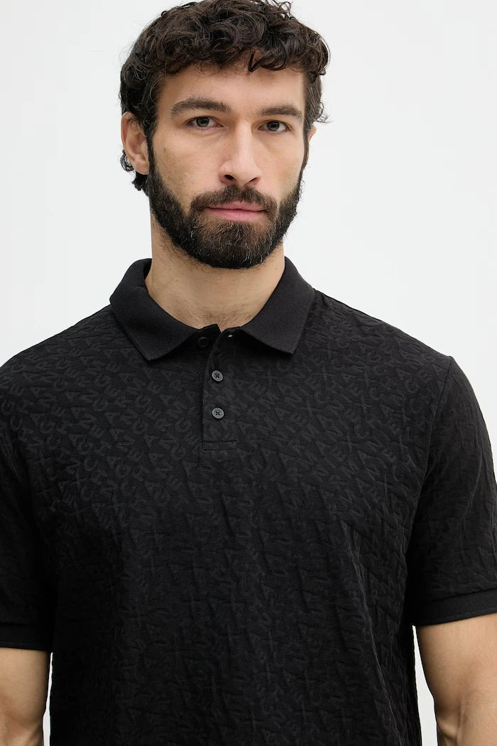 Armani Exchange тениска с яка мъжка памучна