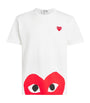 Comme Des Garçons Play Heart Logo T-Shirt