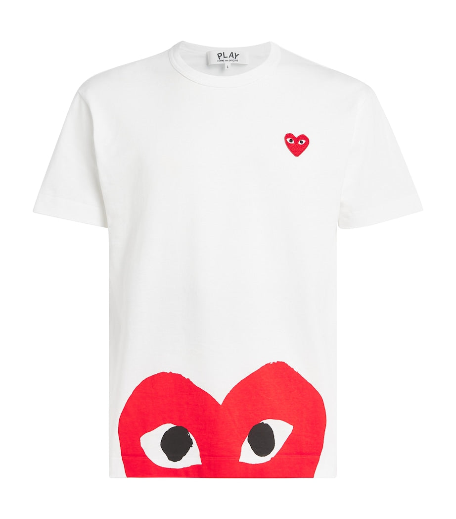 Comme Des Garçons Play Heart Logo T-Shirt