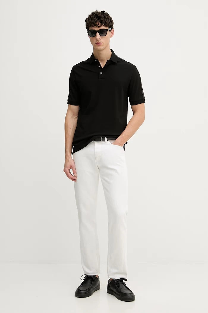 Armani Exchange тениска с яка мъжка памучна