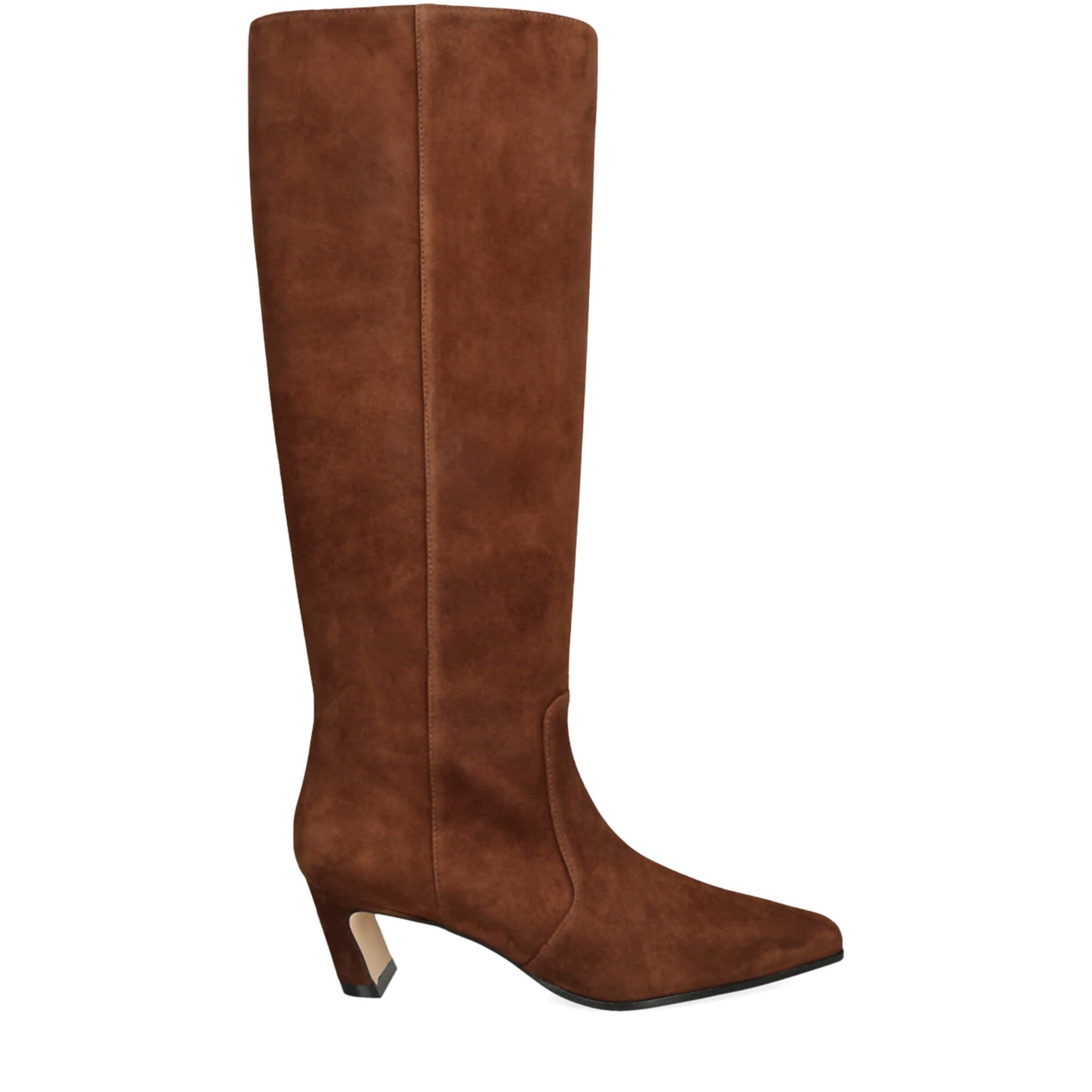 Stuart Weitzman Brown Suede Stassi Knee-High Boots 50