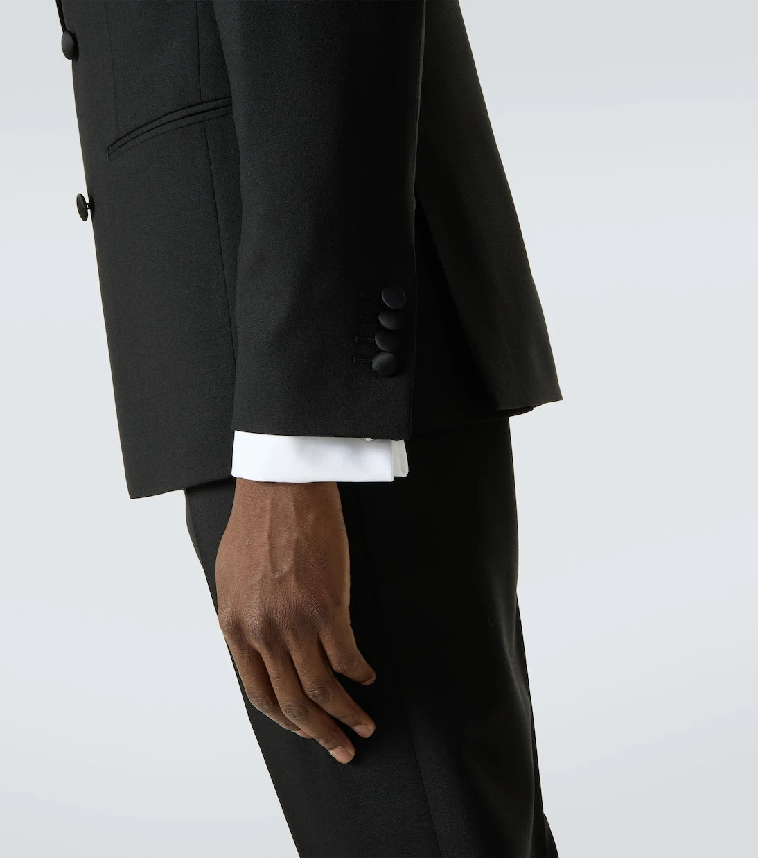 Lardini - Double-breasted wool tuxedo