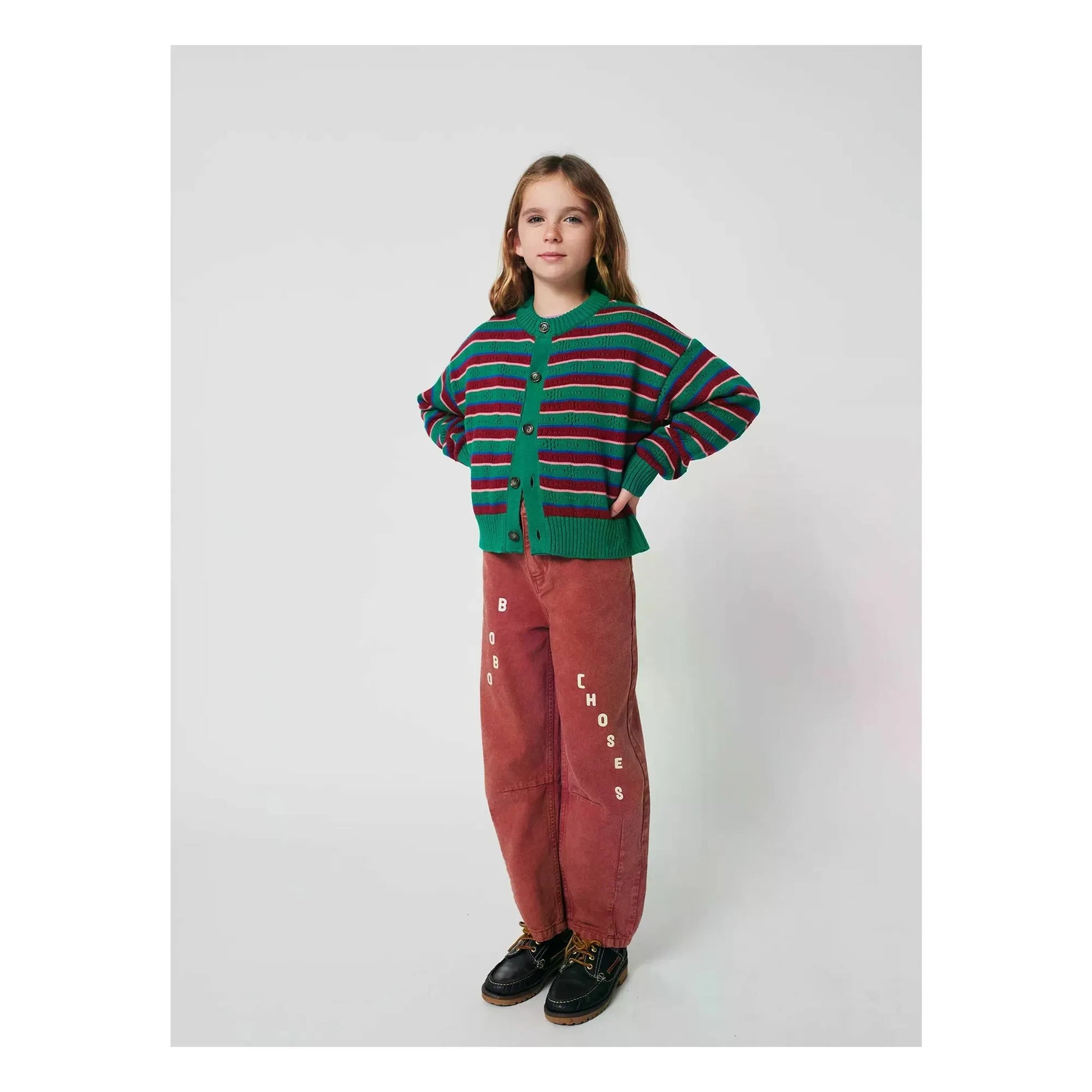 Bobo Choses - Striped Organic Cotton Vest | Green