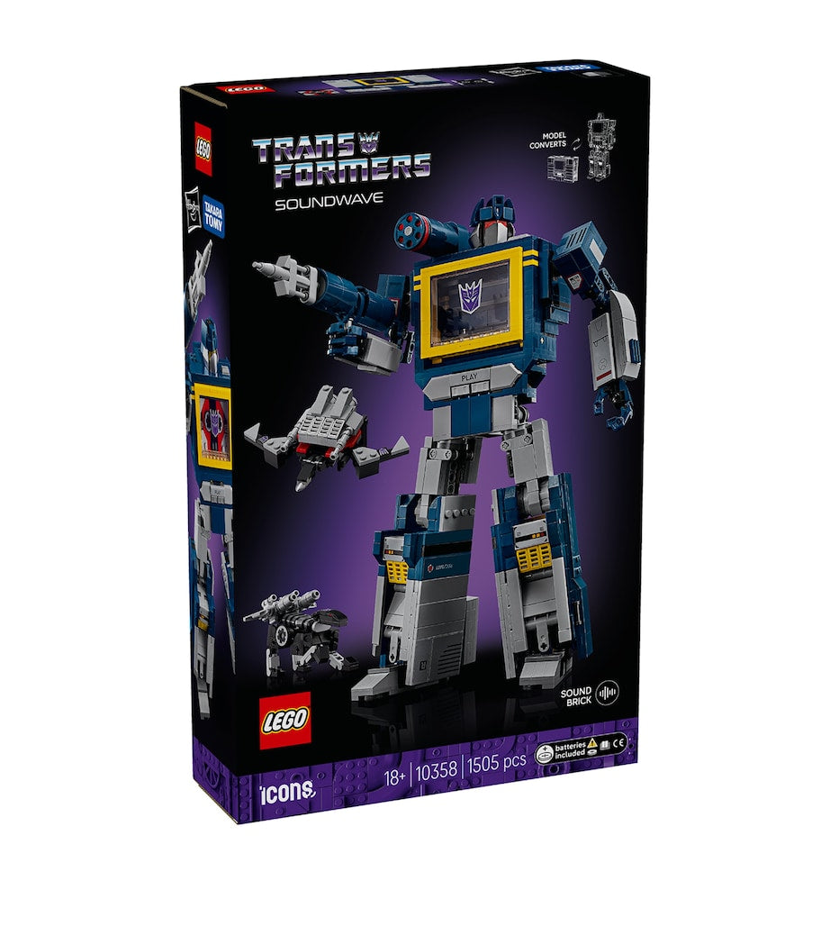 LEGO Icons Transformers: Soundwave 10358