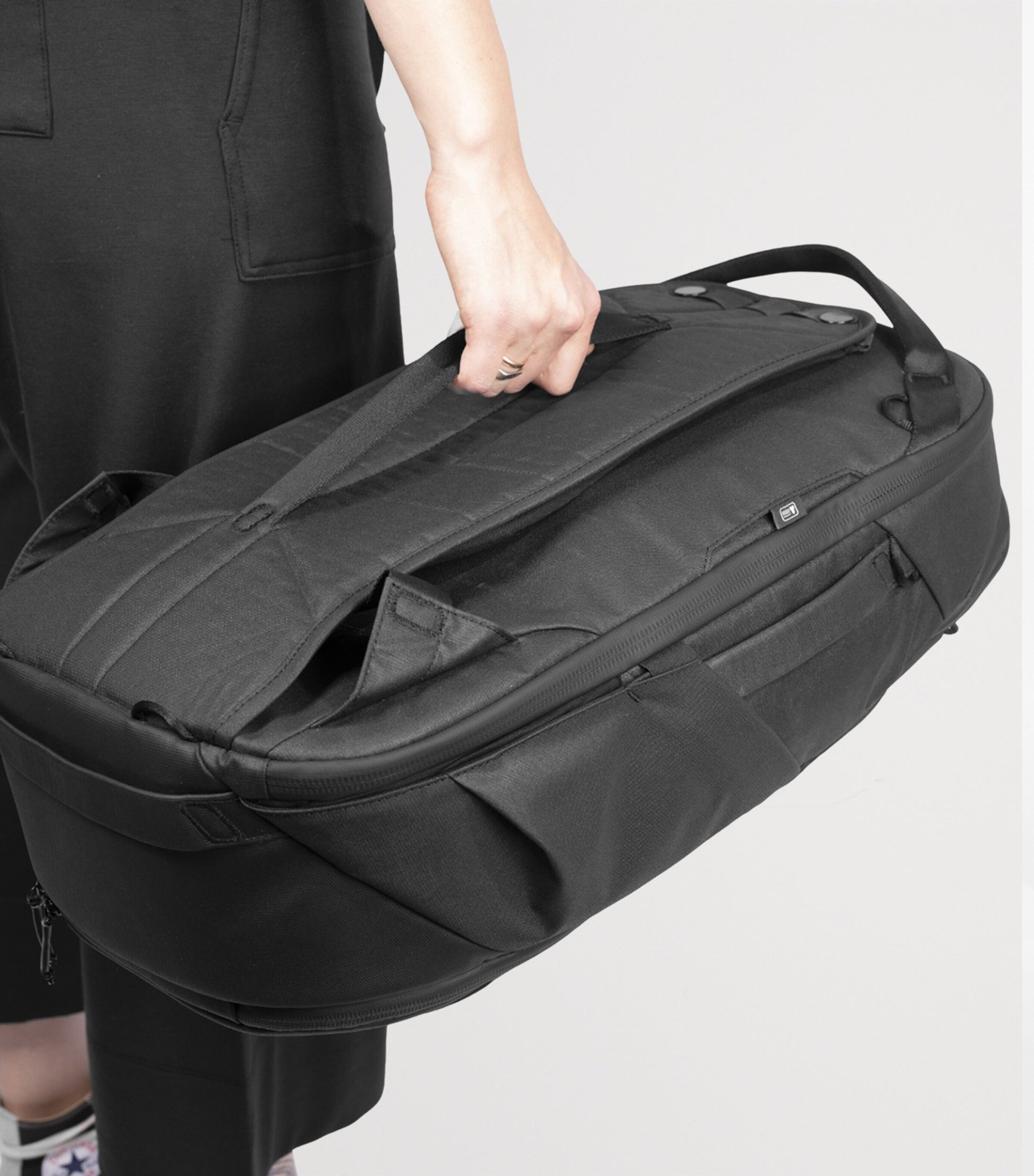 Canvas Expandable 30-Litre Travel Backpack