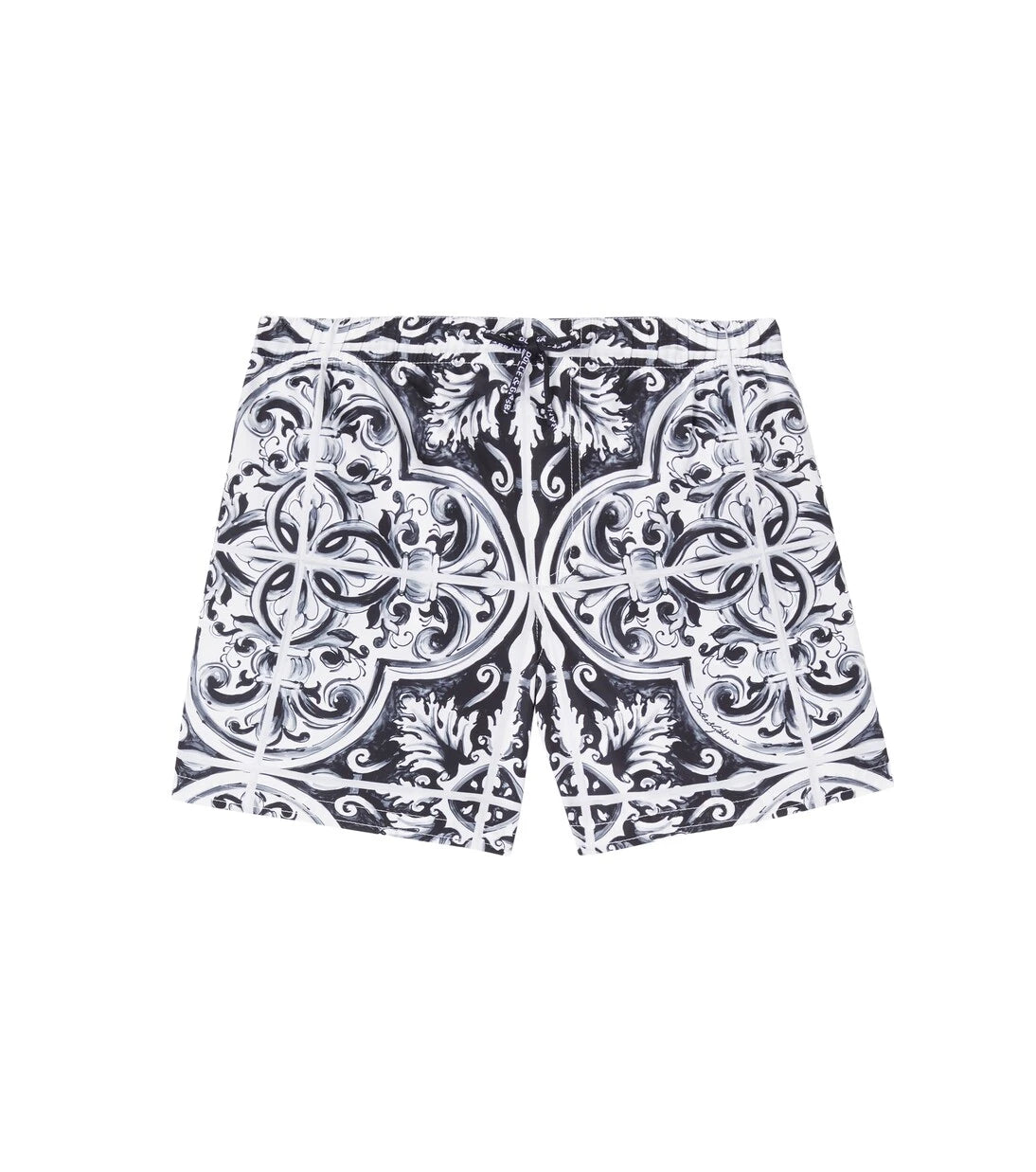 Dolce&Gabbana Kids - Majolica swim trunks