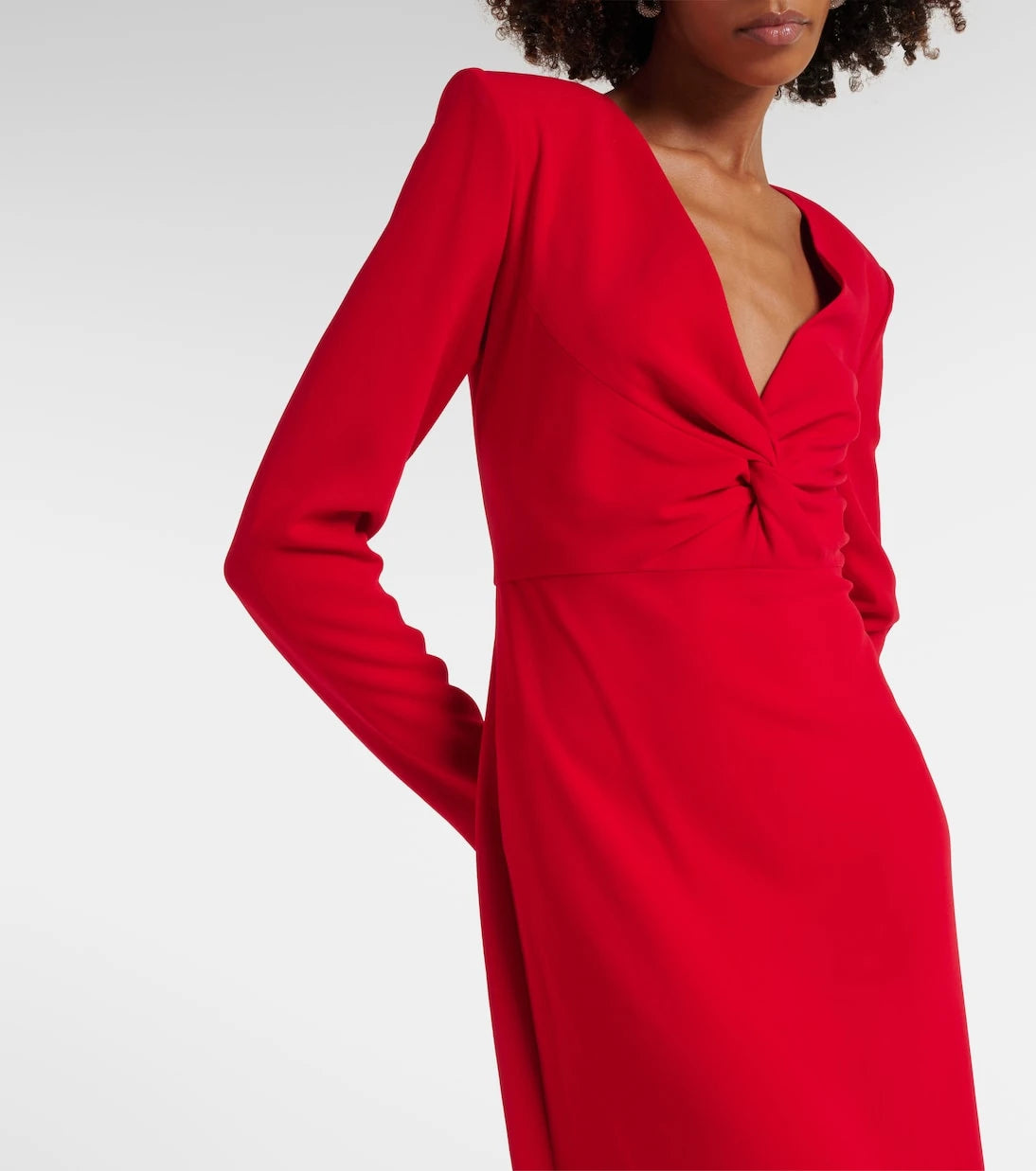 Roland Mouret - Gathered cady gown