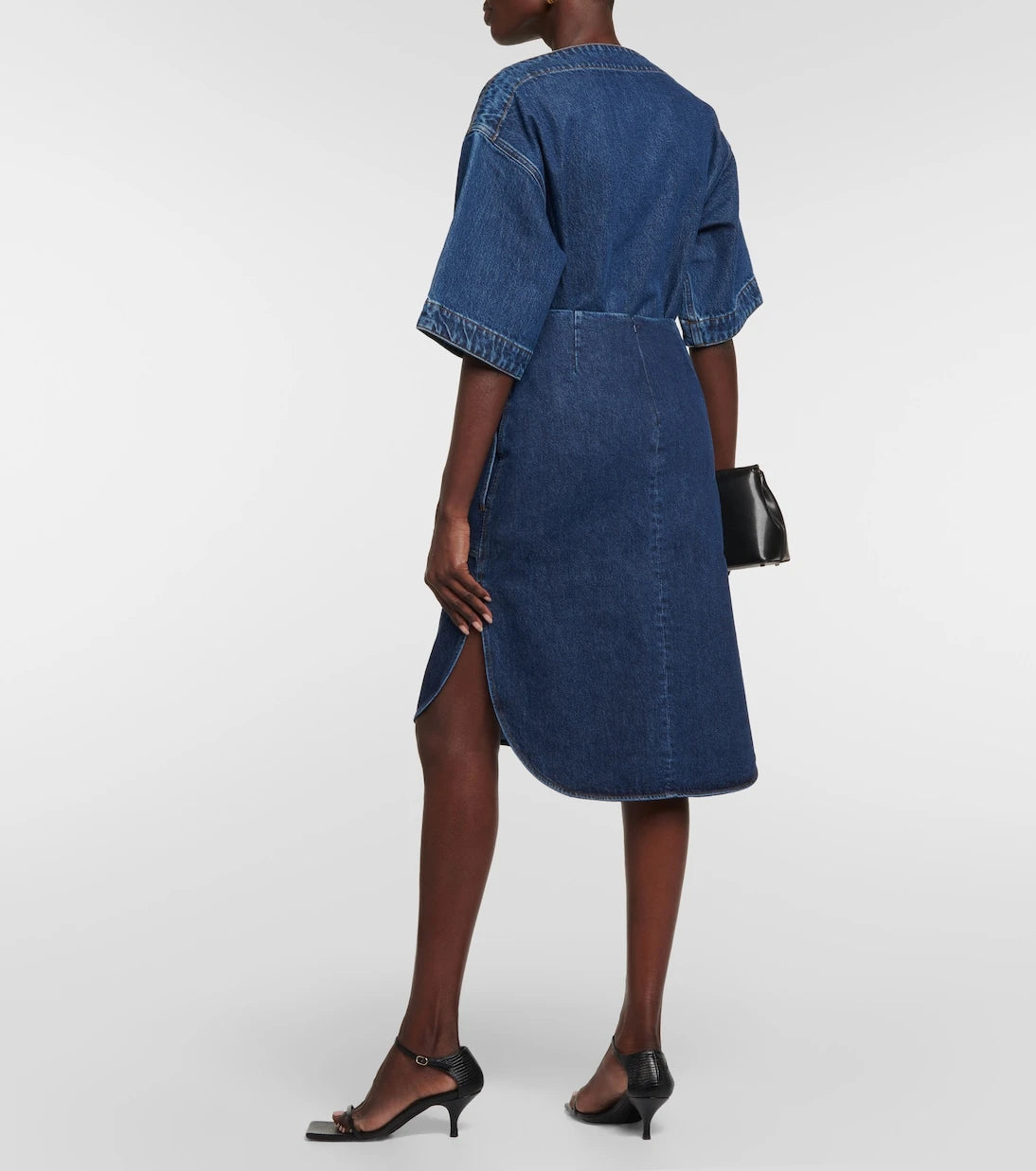 Toteme - Denim midi skirt
