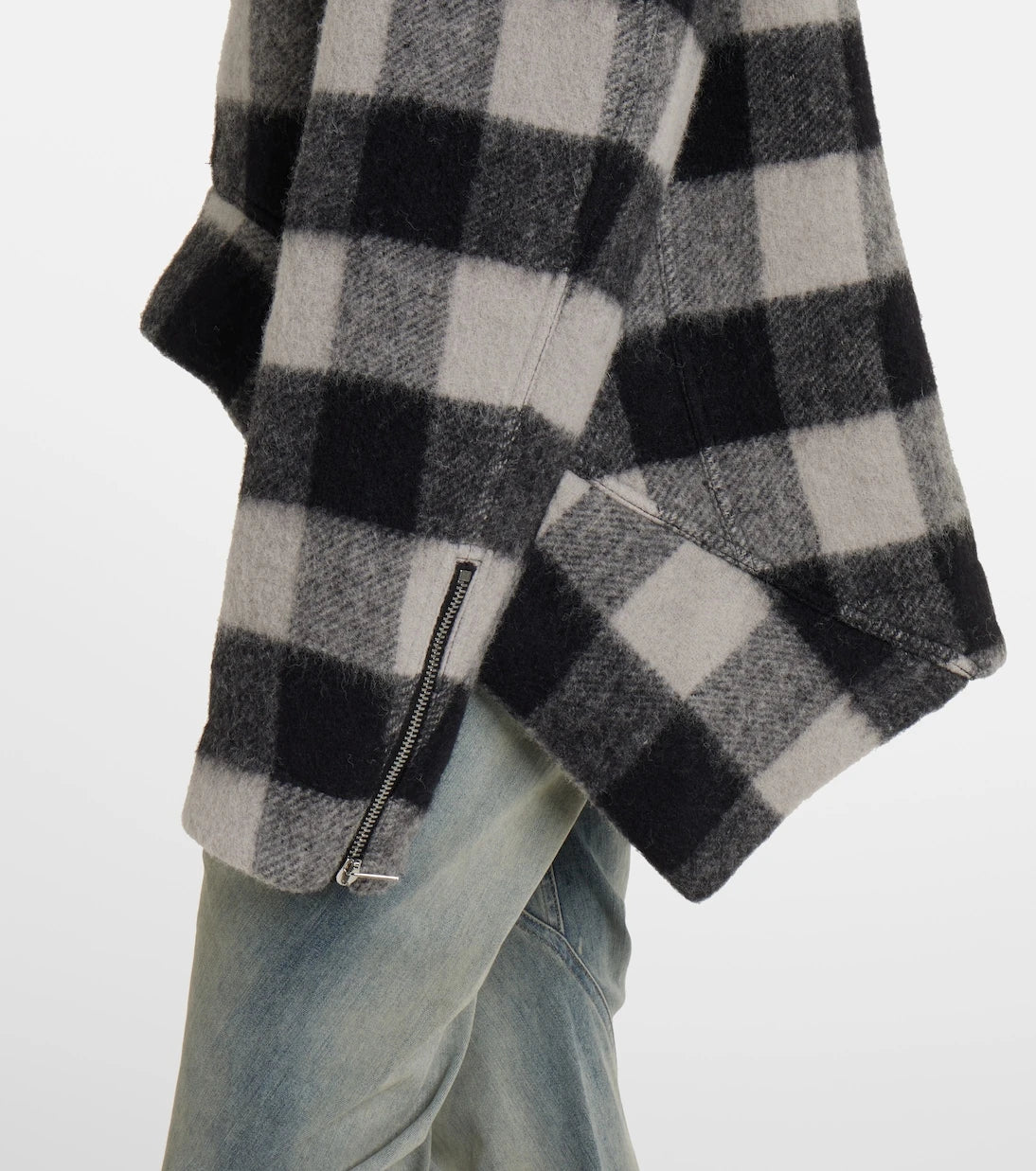Rick Owens - Exploder checked virgin wool jacket