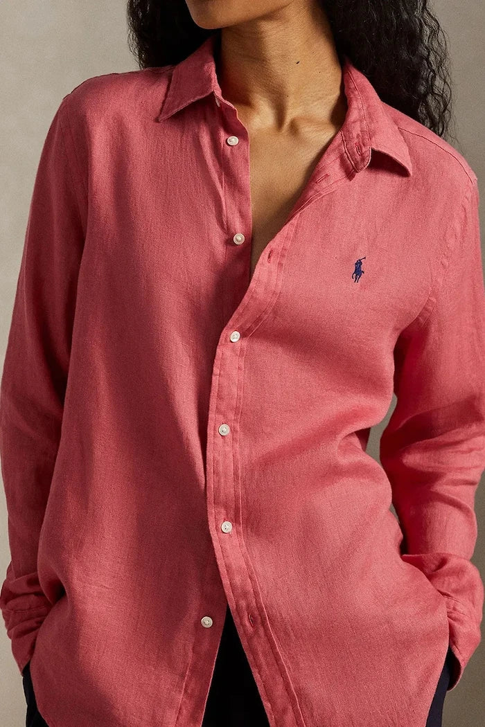 Polo Ralph Lauren риза дамска от лен